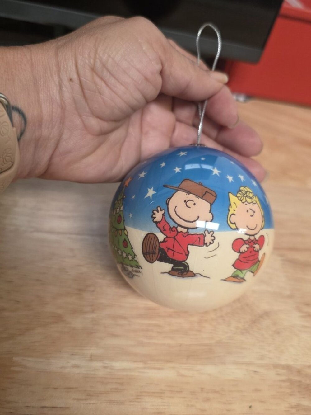 Hallmark Peanuts 40th Anniversary Charlie Brown Christmas Snoopy Ornament - Picture 3 of 5